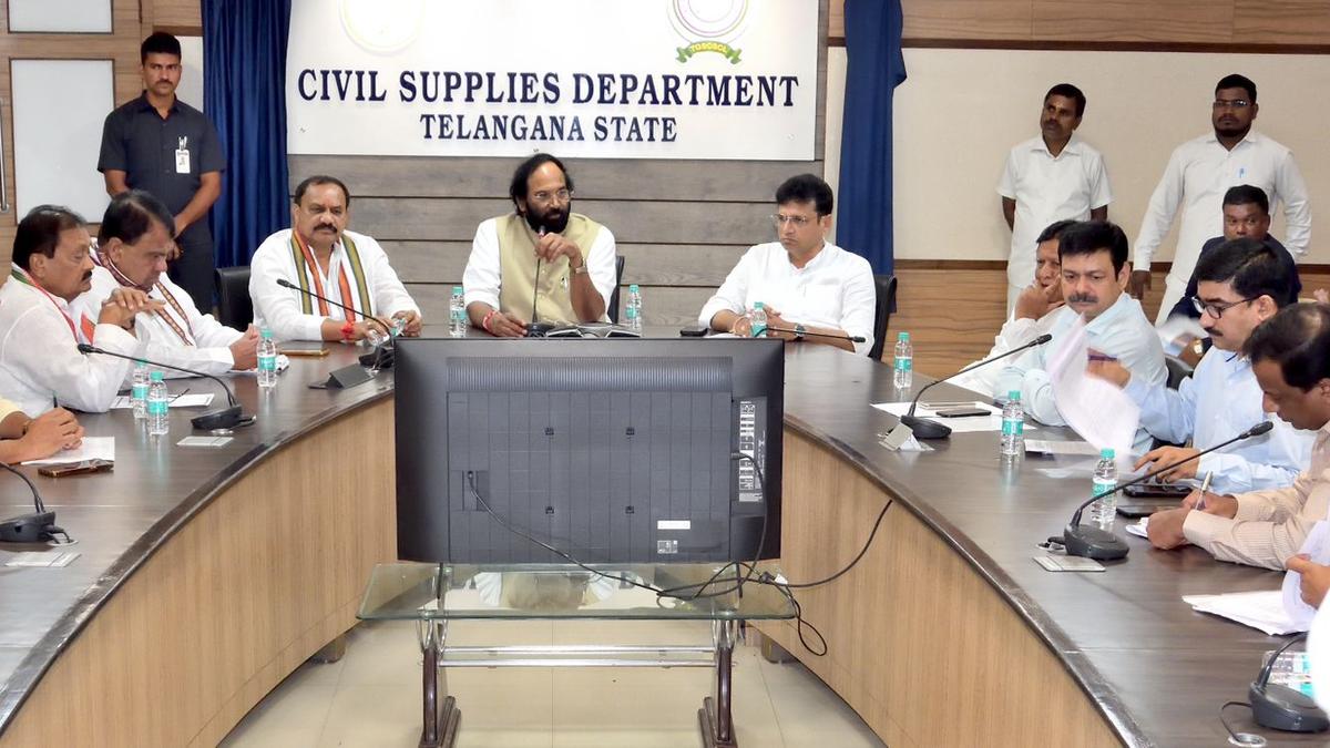 Cabinet sub-committee ready with its report on paddy procurement, says Telangana Civil Supplies Minister Uttam