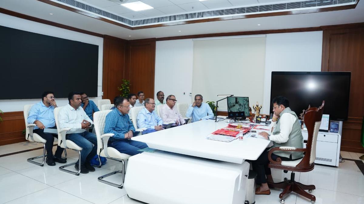 Ministers Sridhar Babu and Tummala review urea supply with RFCL officials