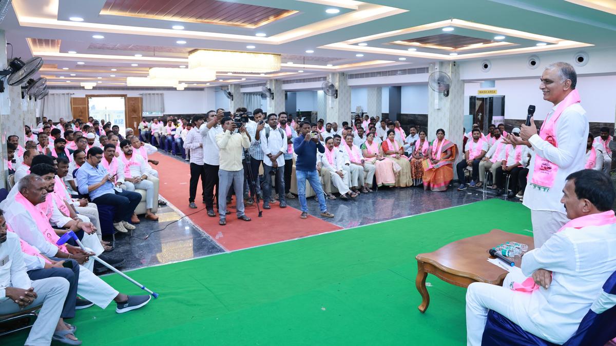 Govt. denying funds to Siddipet dist., alleges Harish Rao