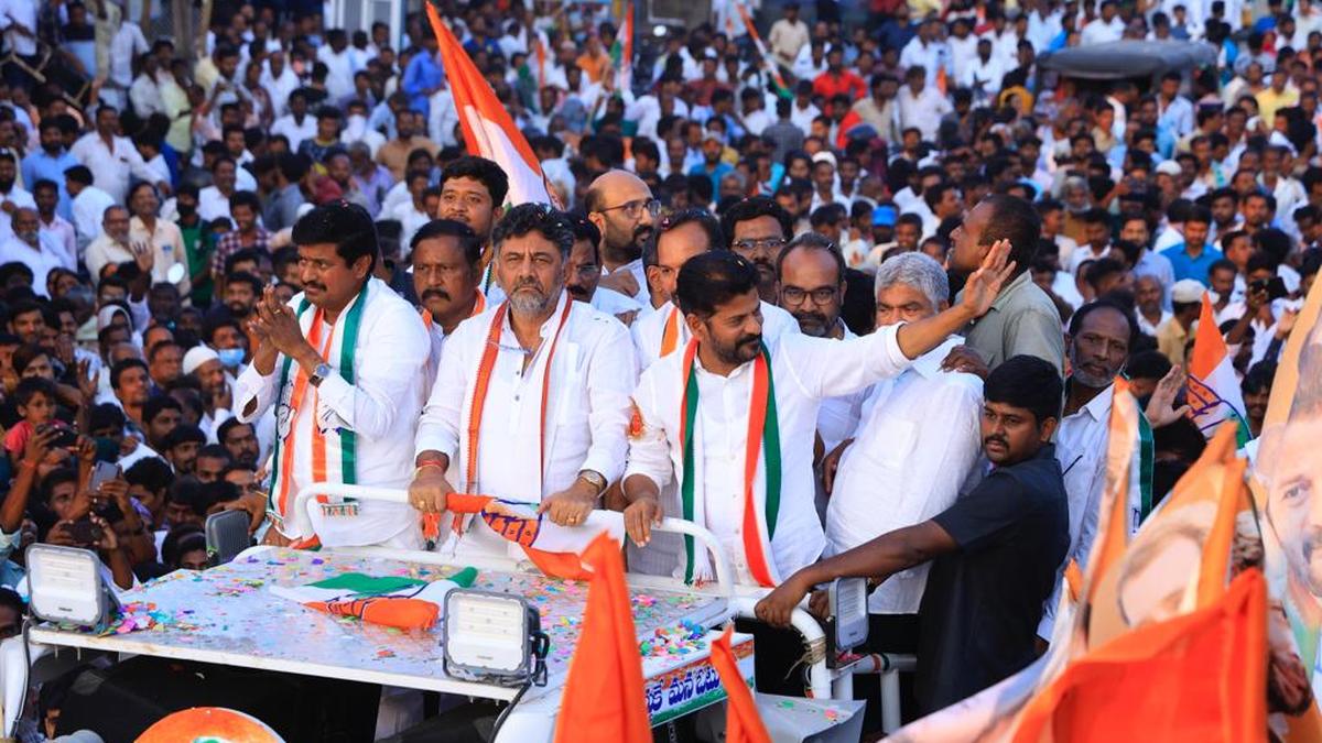 DK invites KTR to Karnataka to see implementation of poll promises