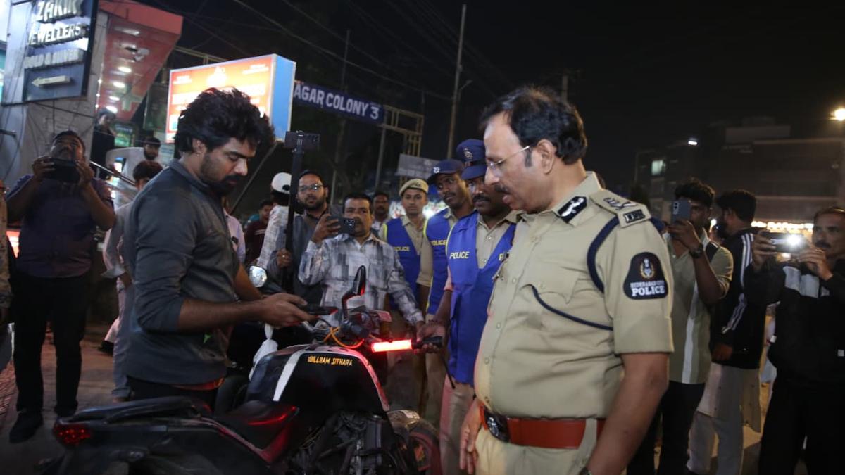 Operation Kavach: late-night citywide checks held across Hyderabad