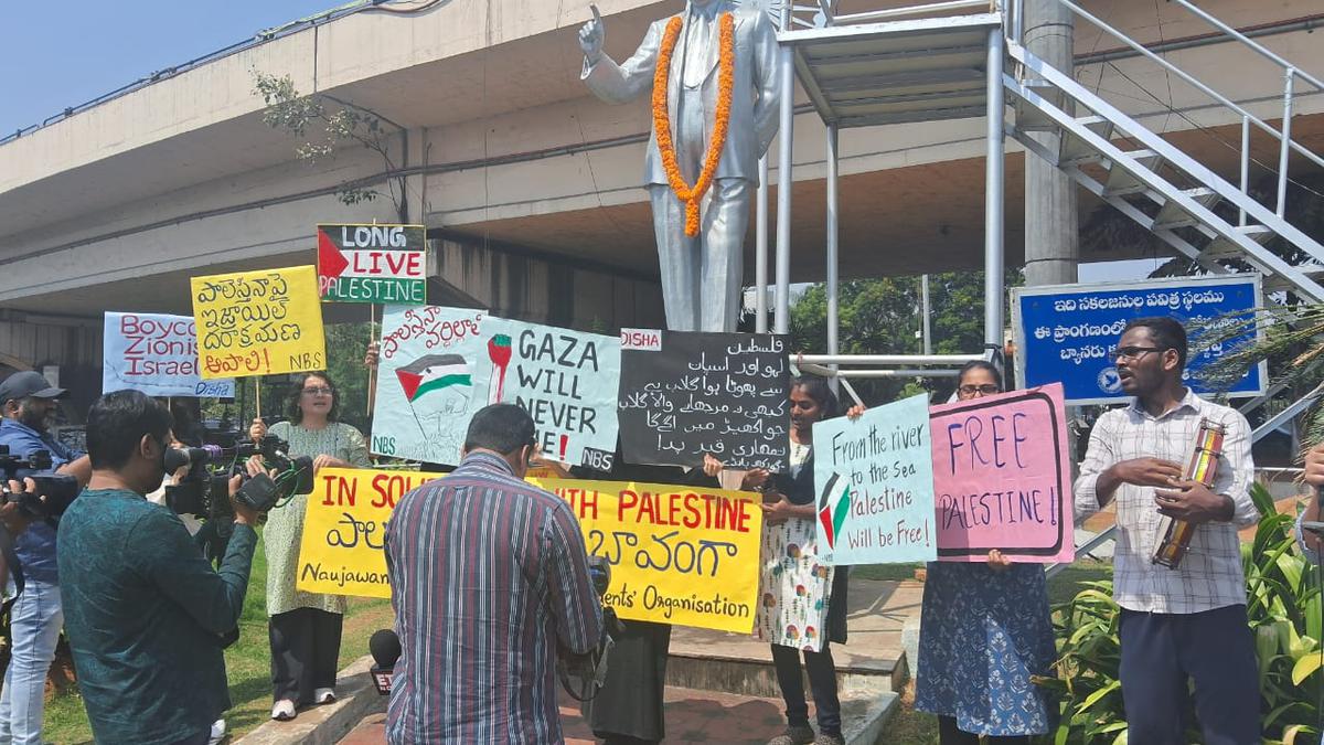 Prayers and protests for Palestine resonate in Hyderabad