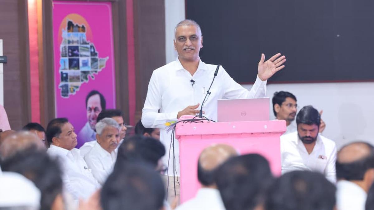Harish Rao alleges CM misled the House with half-truths on Krishna waters