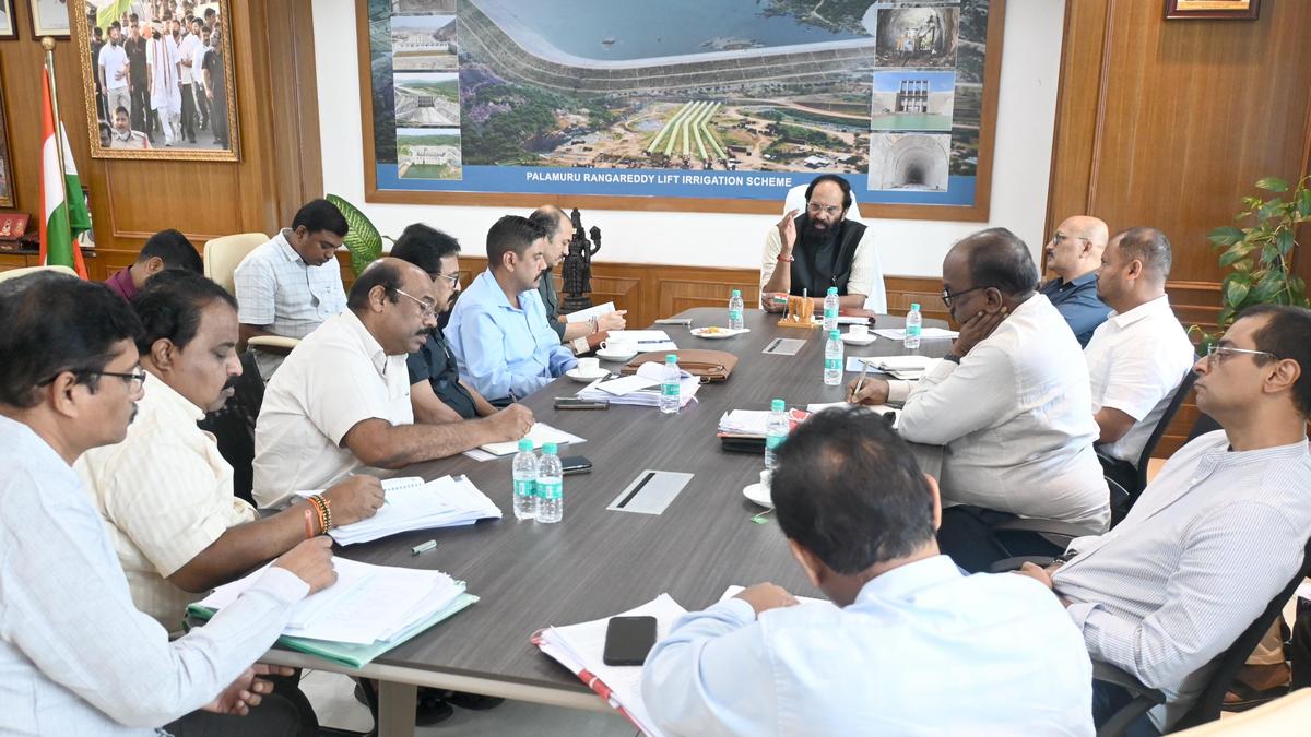 Minister wants officials to speed up preparatory work to resume SLBC tunnel excavation