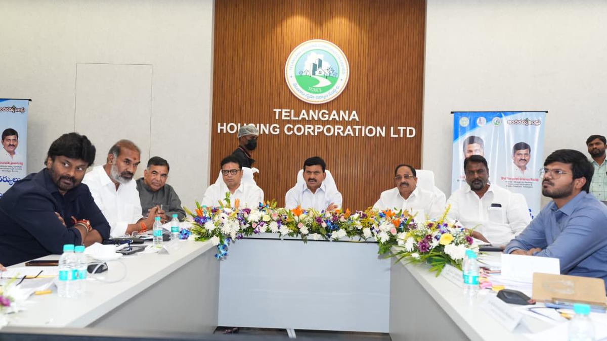 Ponguleti sets May-end deadline for allocating pending 2BHK houses