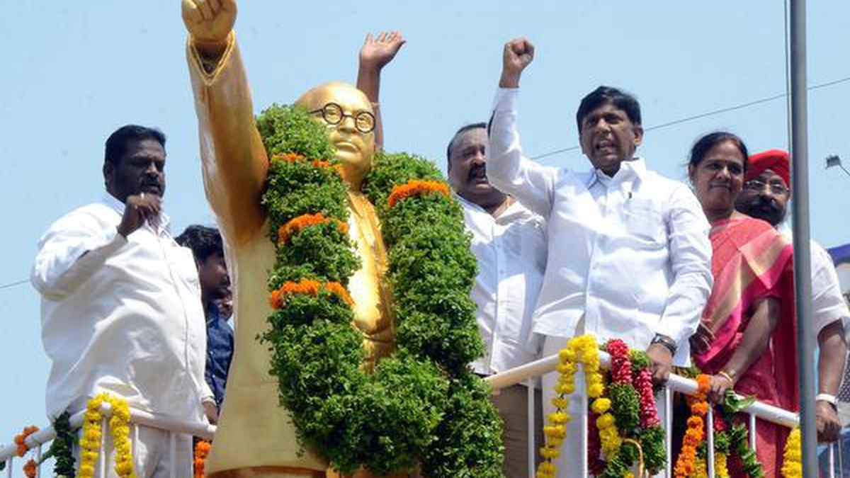 Ambedkar Jayanti celebrated across Telangana - The Hindu