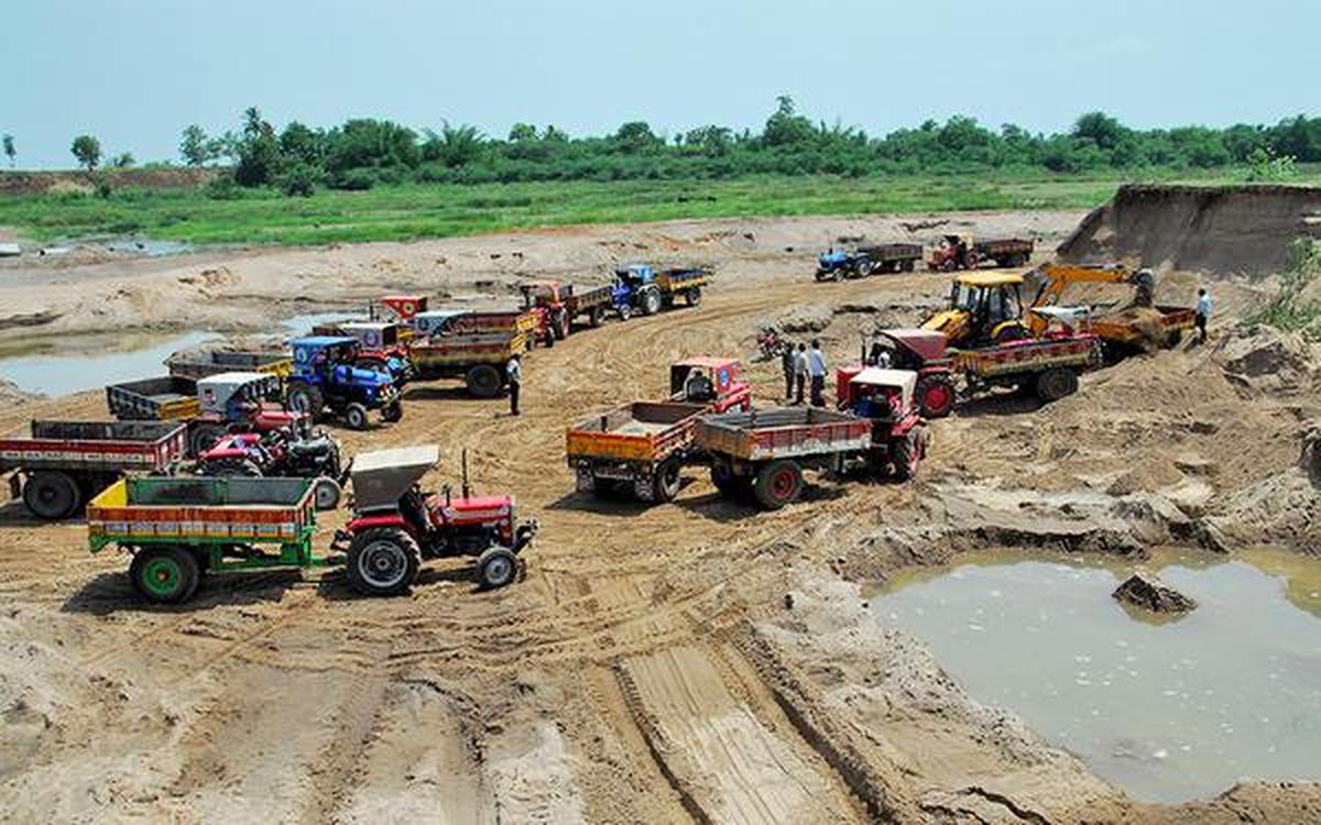 TS, AP ignored guidelines on sand mining CPCB The Hindu