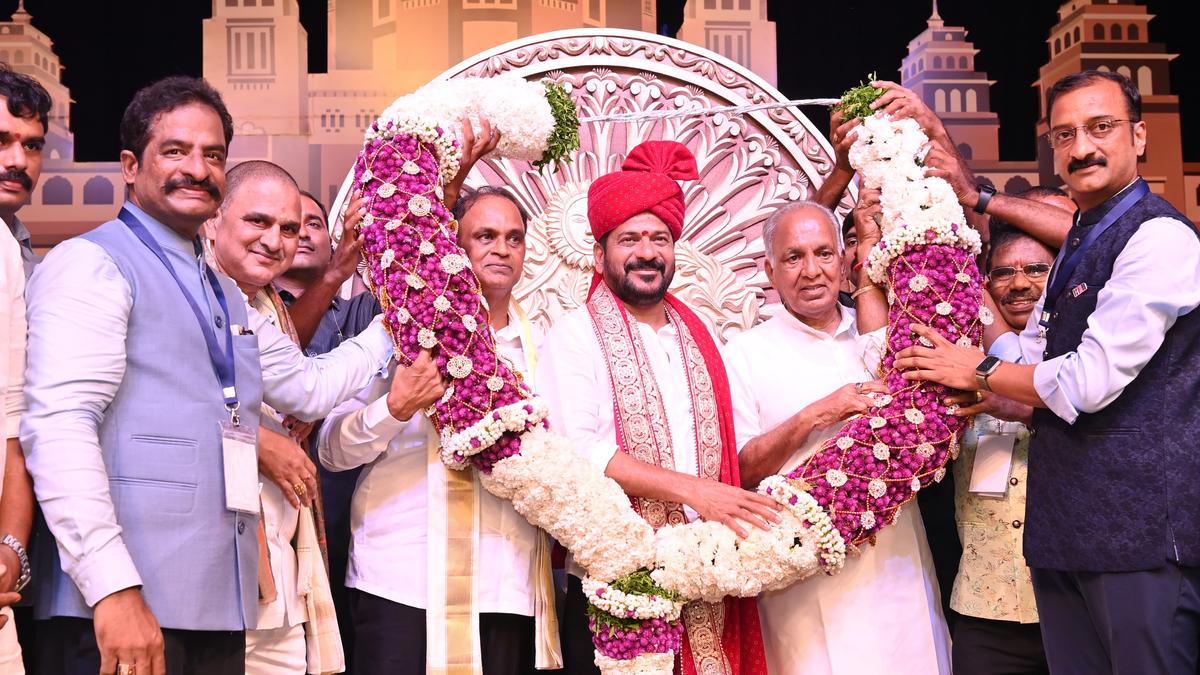 Revanth invites Kshatriya community to invest in the fourth city of Hyderabad