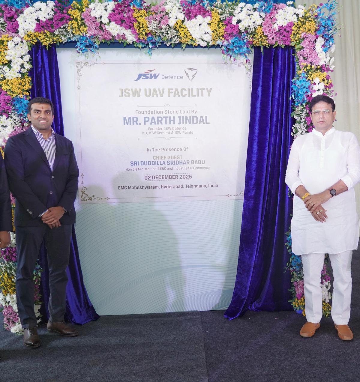 thehindu.com - The Hindu Bureau - JSW setting up $90 million military drone plant in Hyderabad