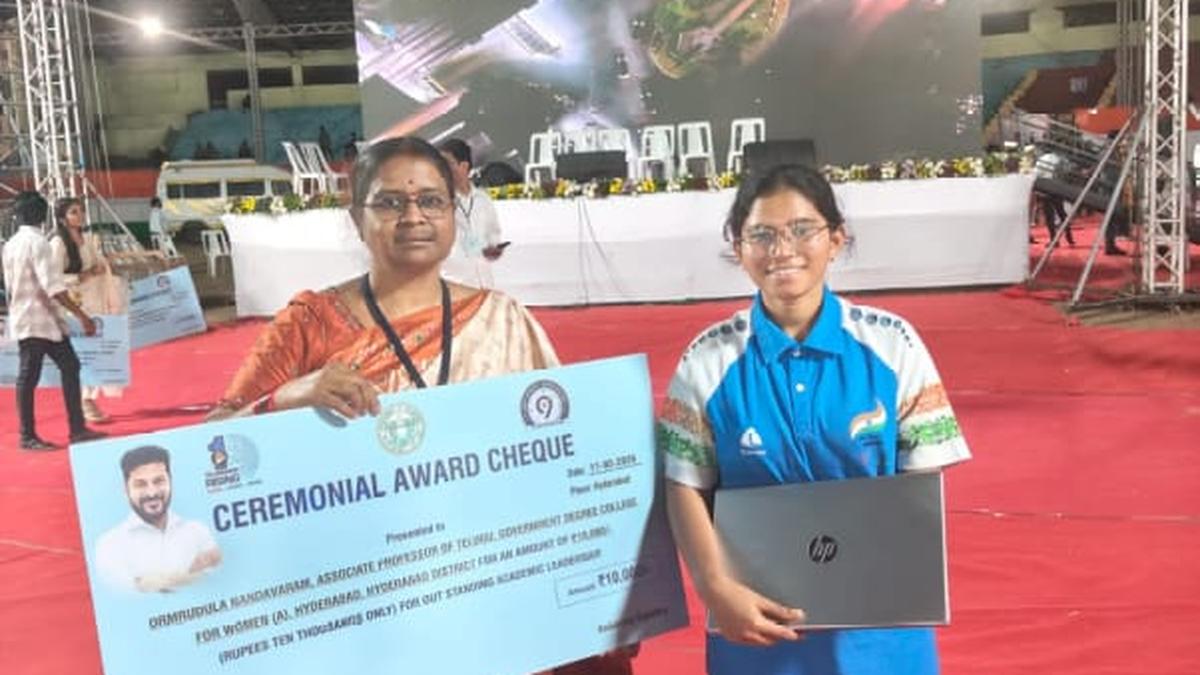 Begumpet Women’s College wins accolades at Telangana State Education Week inaugural