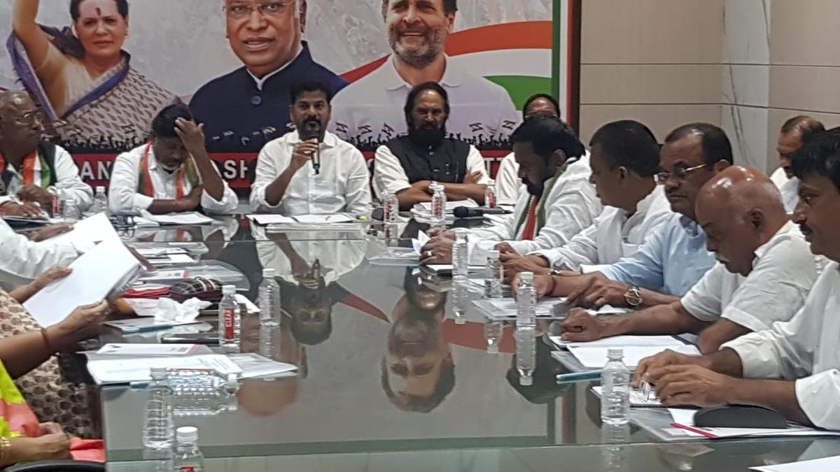 Meeting decides to seek more details of Congress aspirants - The Hindu