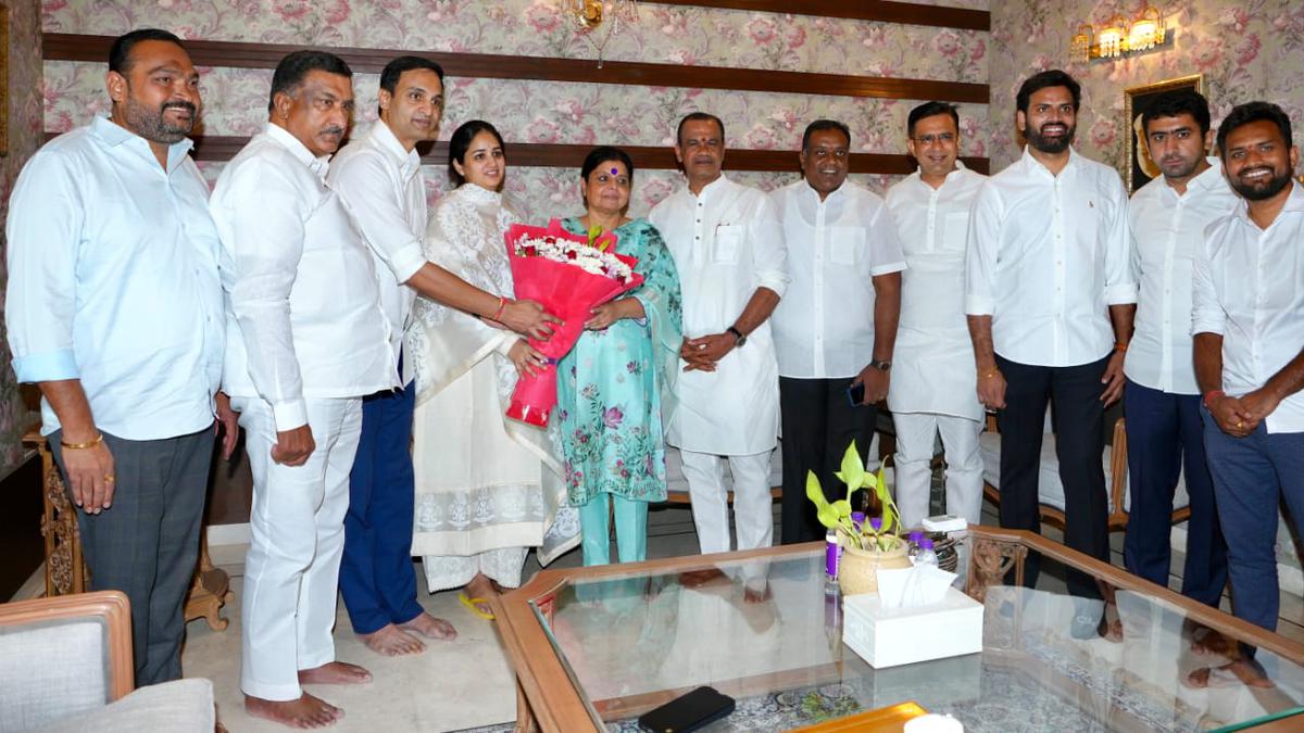 Telangana Legislative Council Chairman’s son Gutta Amit joins Congress