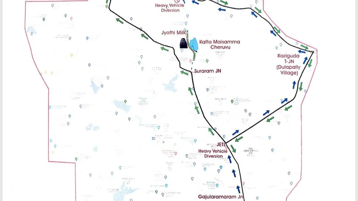 Traffic restrictions announced for Kattamaisamma Jathara in Suraram