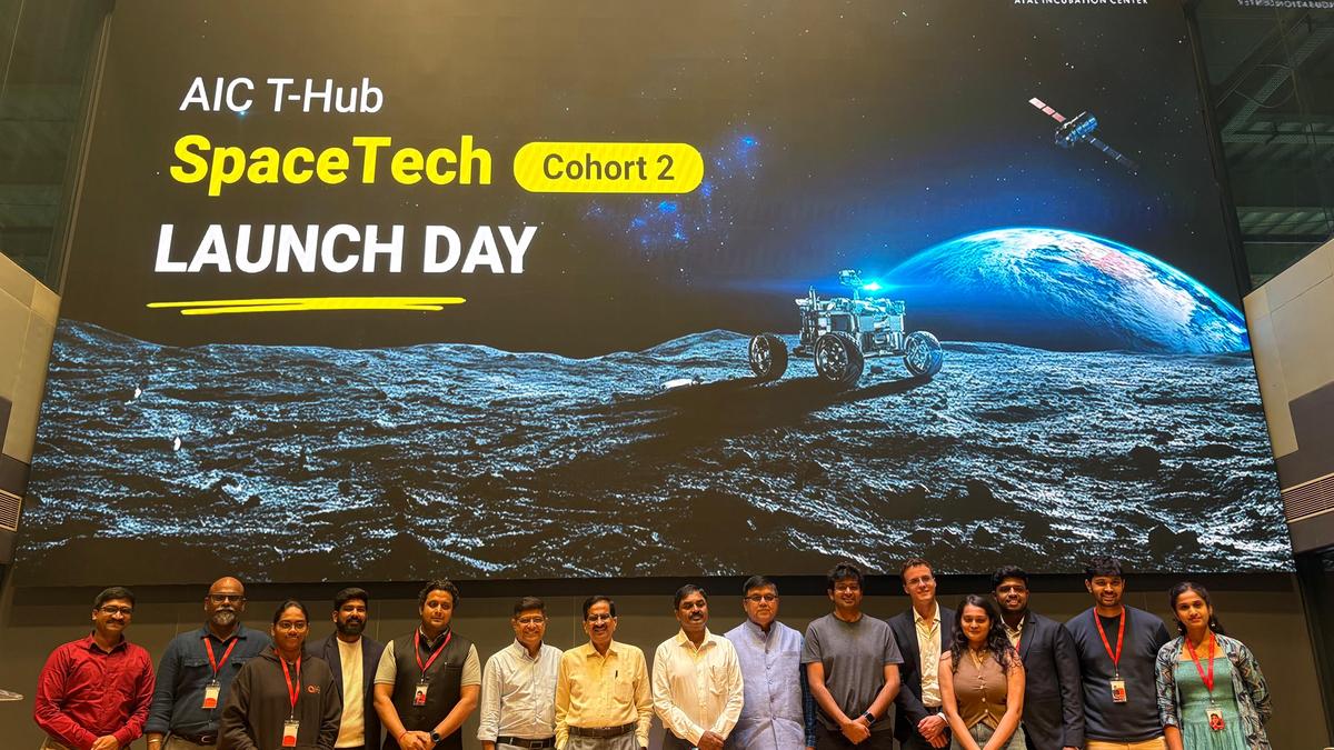 AIC T-Hub spacetech accelerator cohort with 17 startups takes off