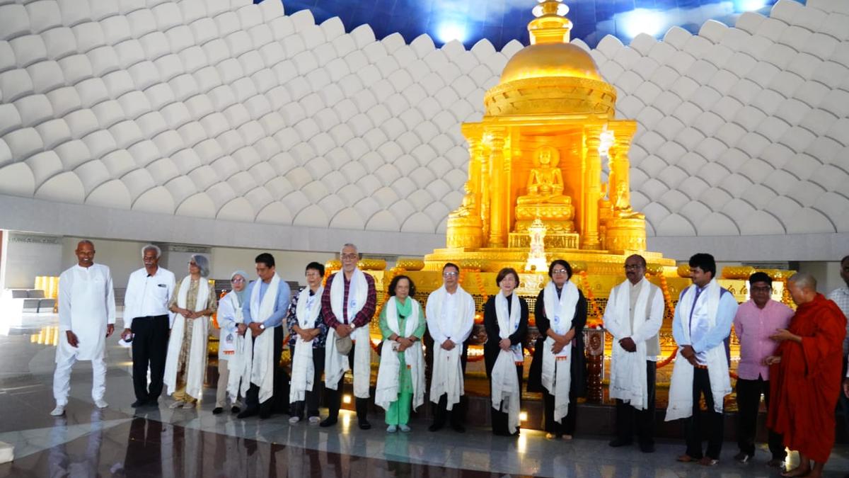 South Asian envoys visit Buddhavanam in Telangana’s Nalgonda