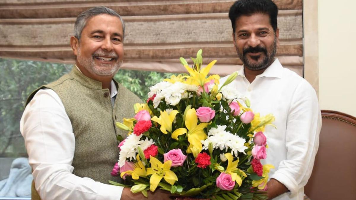 Micron Technology CEO meets Telangana CM Revanth Reddy