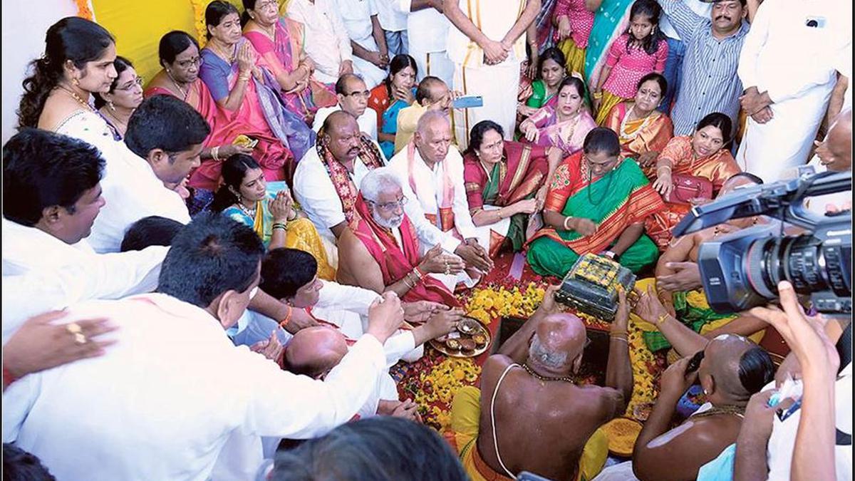 ‘Bhoomi puja’ held for TTD’s ₹ 20-crore temple in Karimnagar