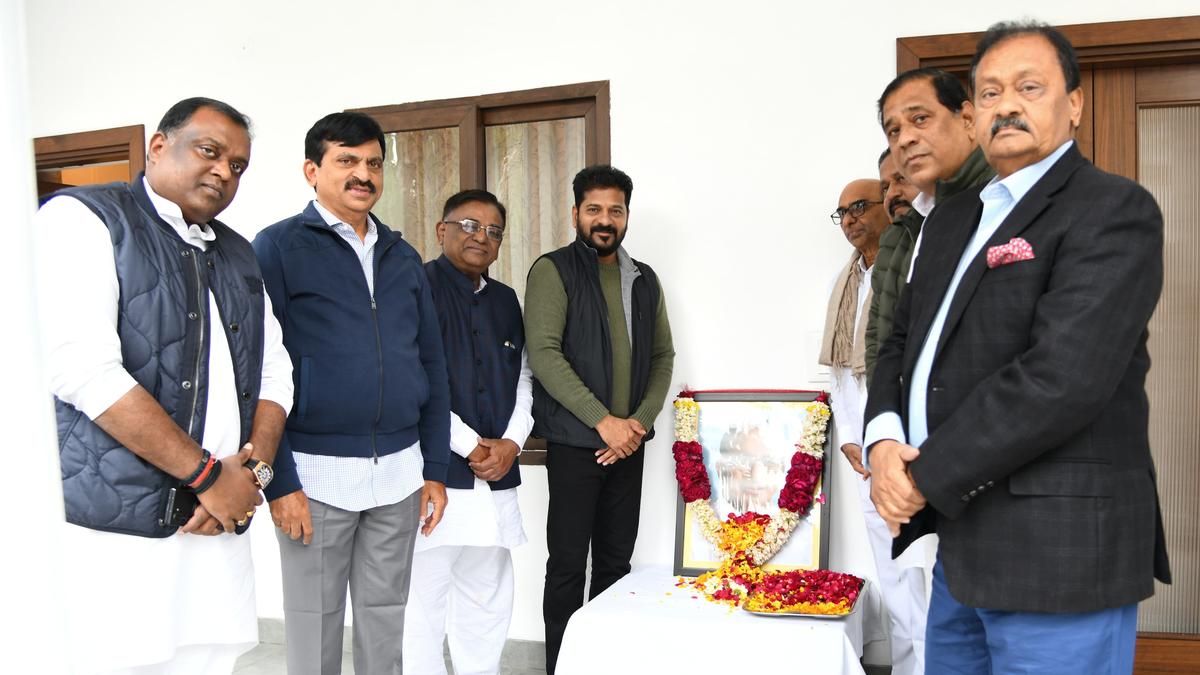 Jaipal Reddy’s role in fulfilling dream of separate Telangana State is commendable: CM Revanth Reddy