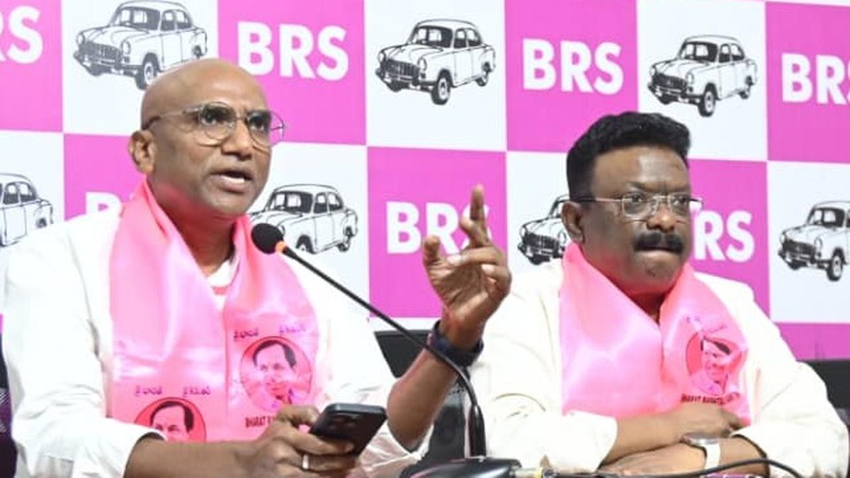 BRS leaders hit out at Congress govt’s ‘selective action’