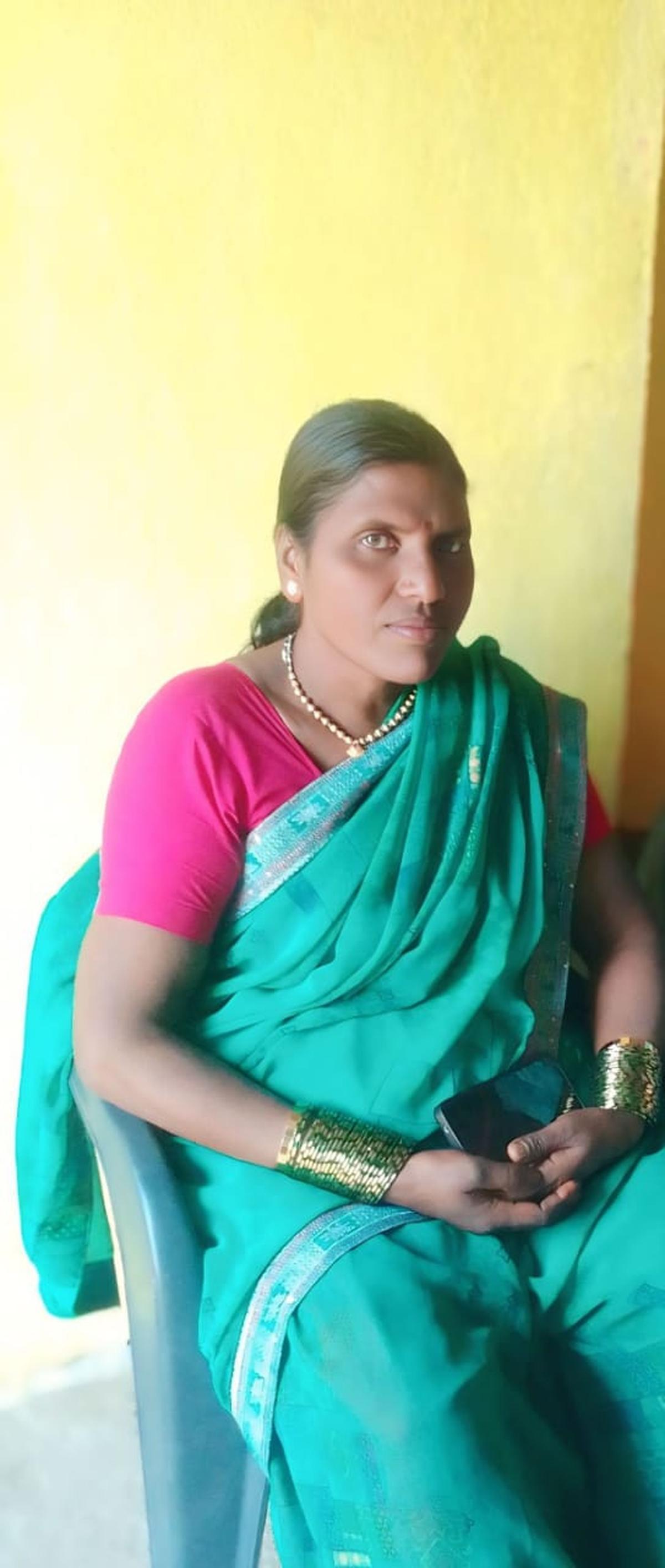 Waghmare Gangu Bai, newly elected sarpanch of Bizzalwadi village in Jukkal mandal of Kamareddy district