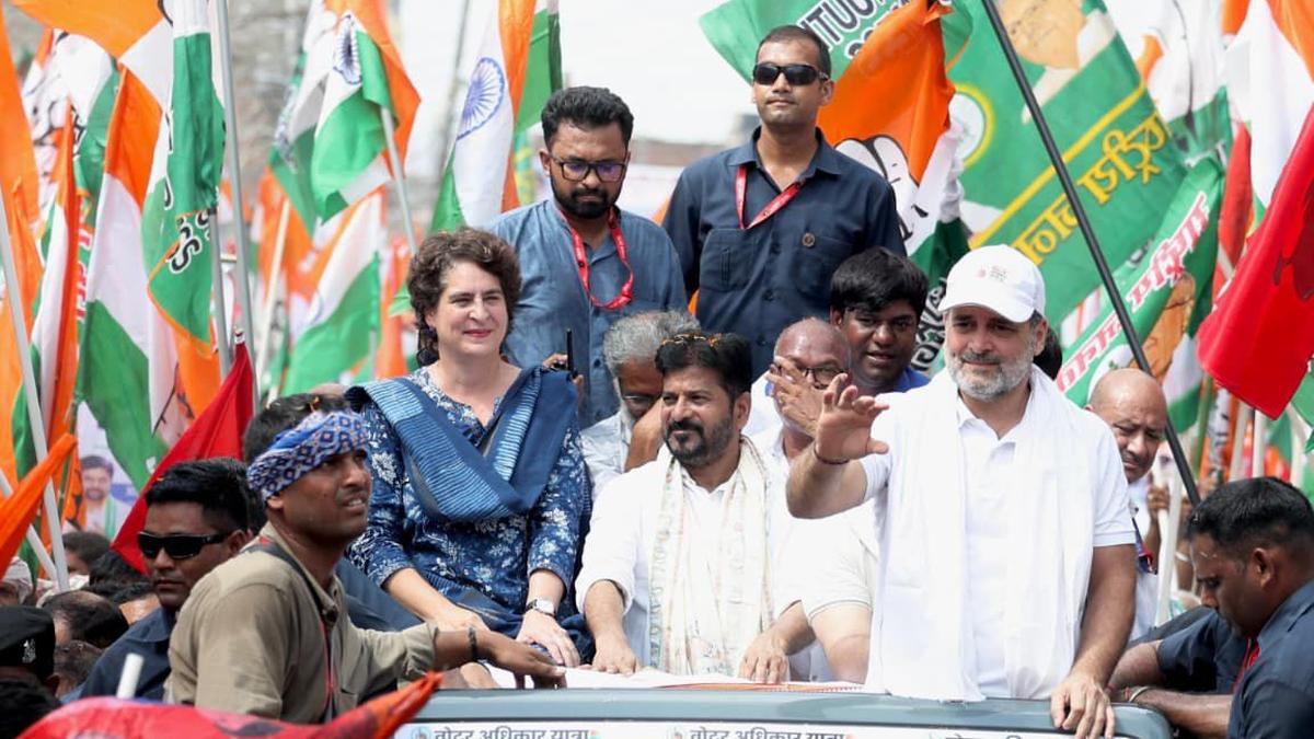Telangana CM Revanth Reddy joins Rahul Gandhi’s Yatra in Bihar