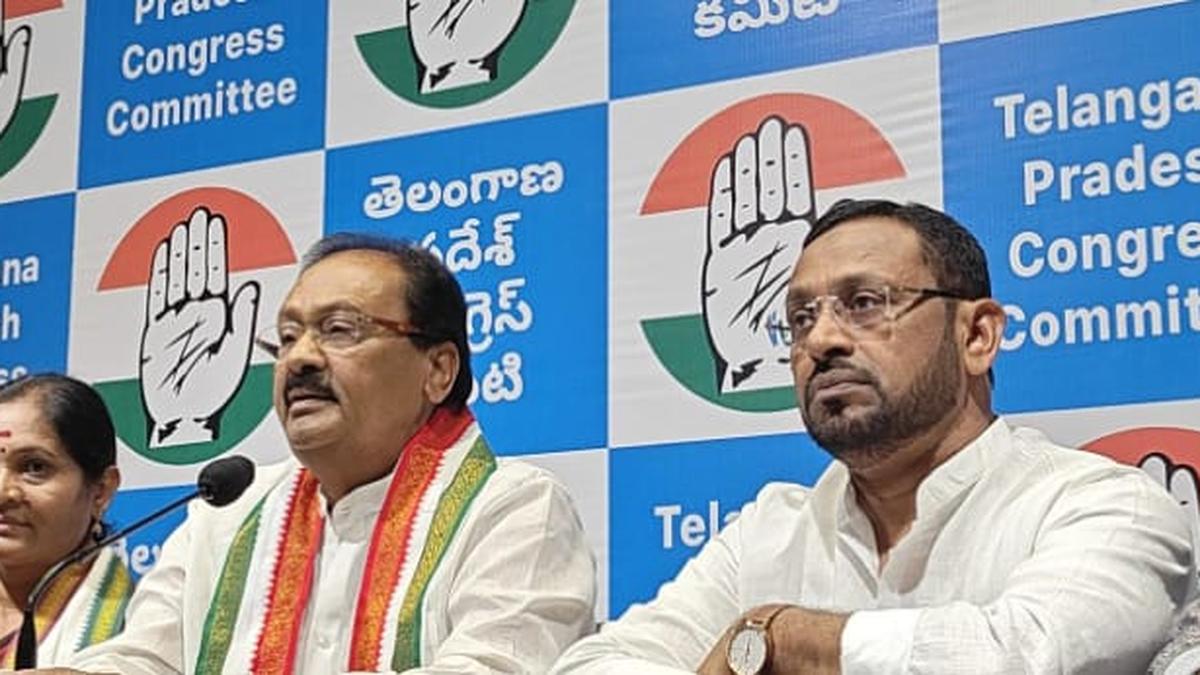 KCR engineered defection of 61 MLAs, MLCs and MPs in his two terms: Congress