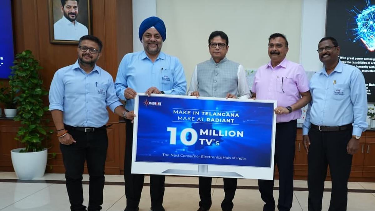 Telangana aspires to be global electronics manufacturing hub: Sridhar Babu