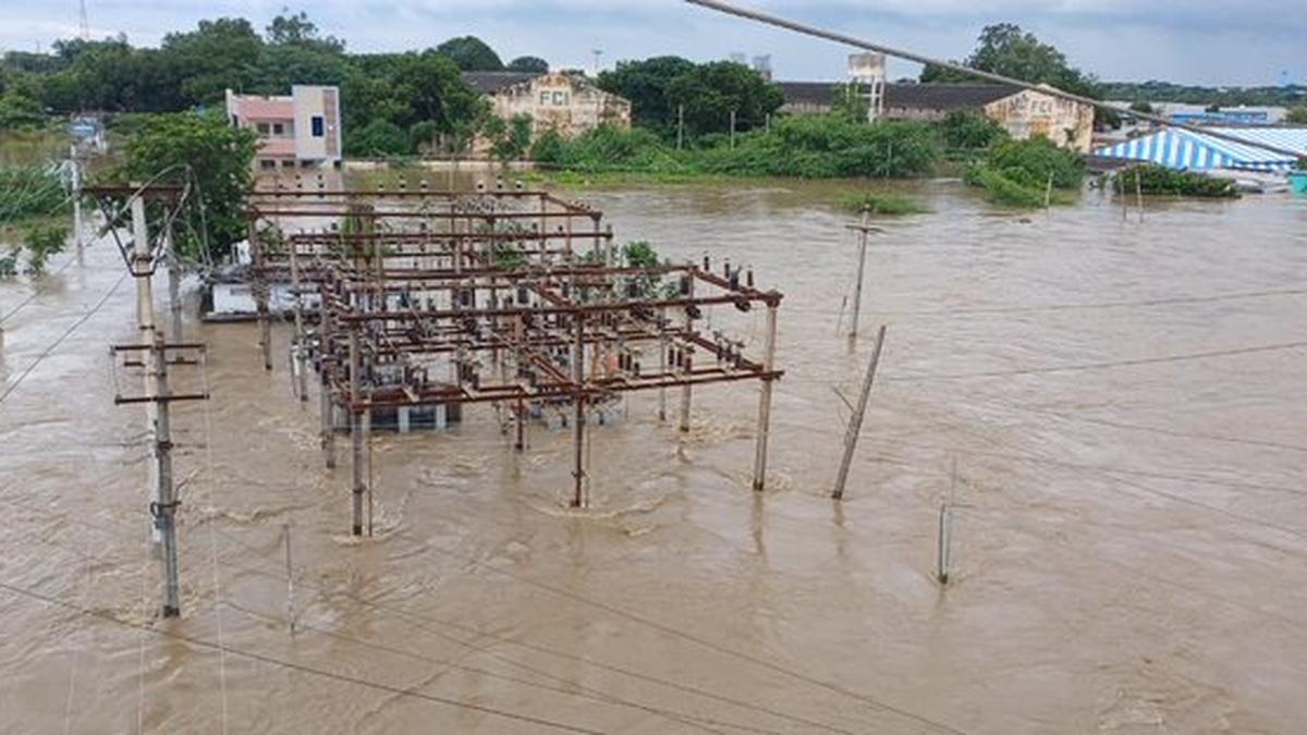 Incessant rain interrupts power supply in Telangana