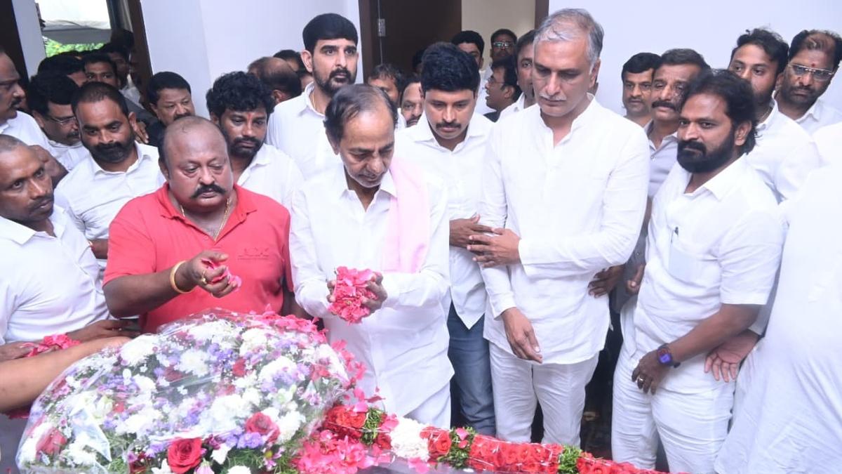BRS leader T. Harish Rao’s father passes away