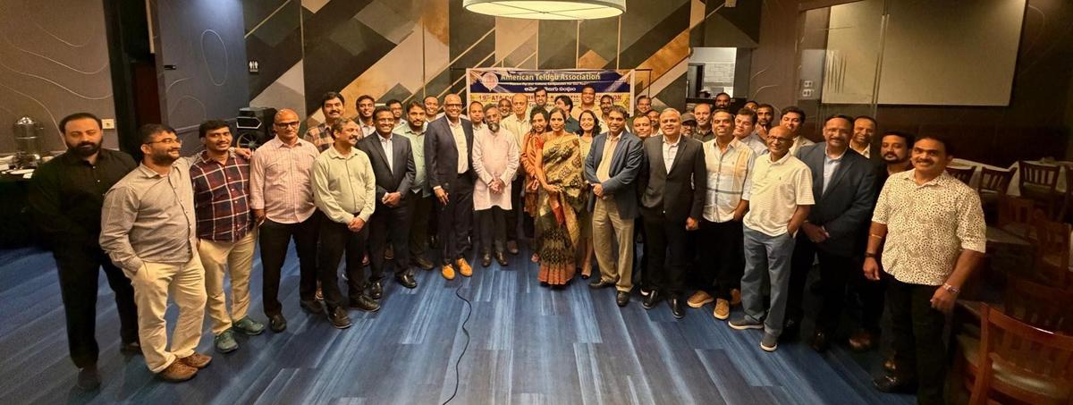 ATA komanda ar IIT Hyderabad direktoru prof. 