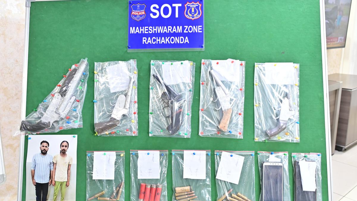 Uttar Pradesh duo caught peddling country-made firearms in Hyderabad