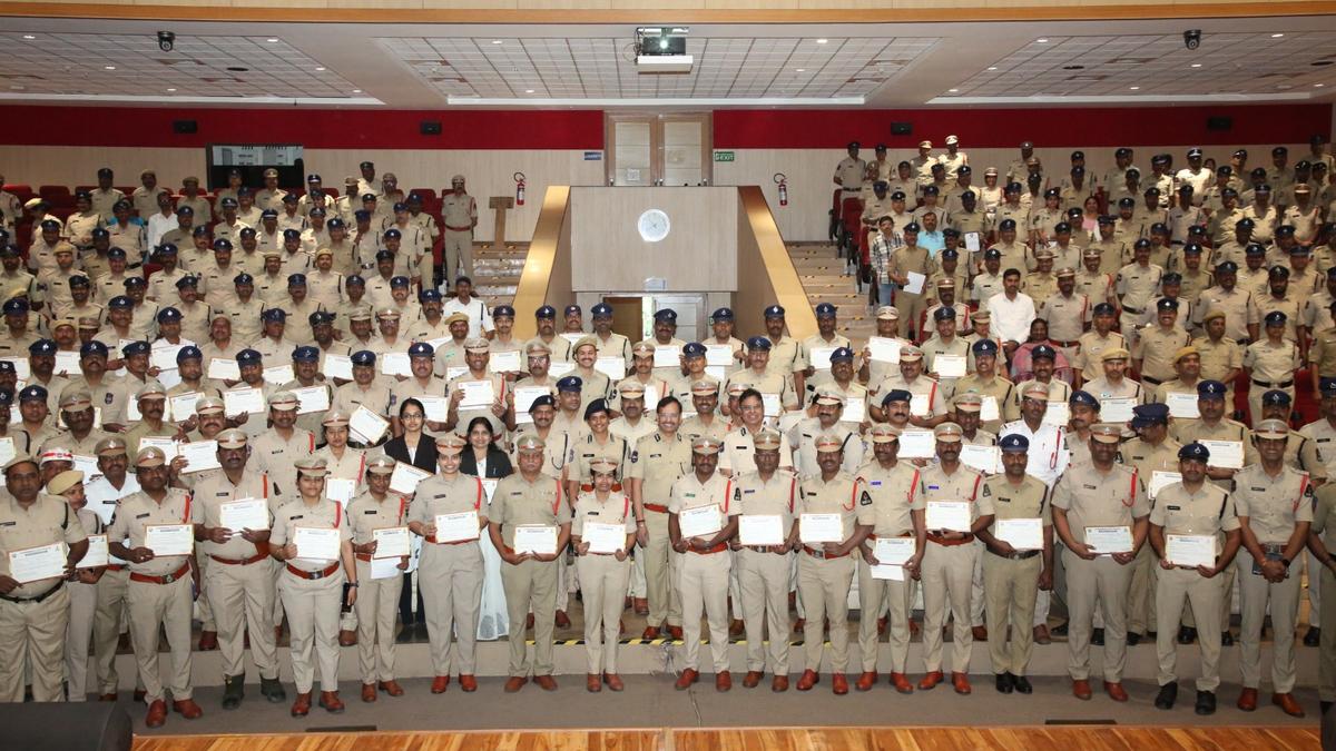 Hyderabad police commissioner presents awards to 1,446 personnel, introduces ‘Extra Mile’ recognition