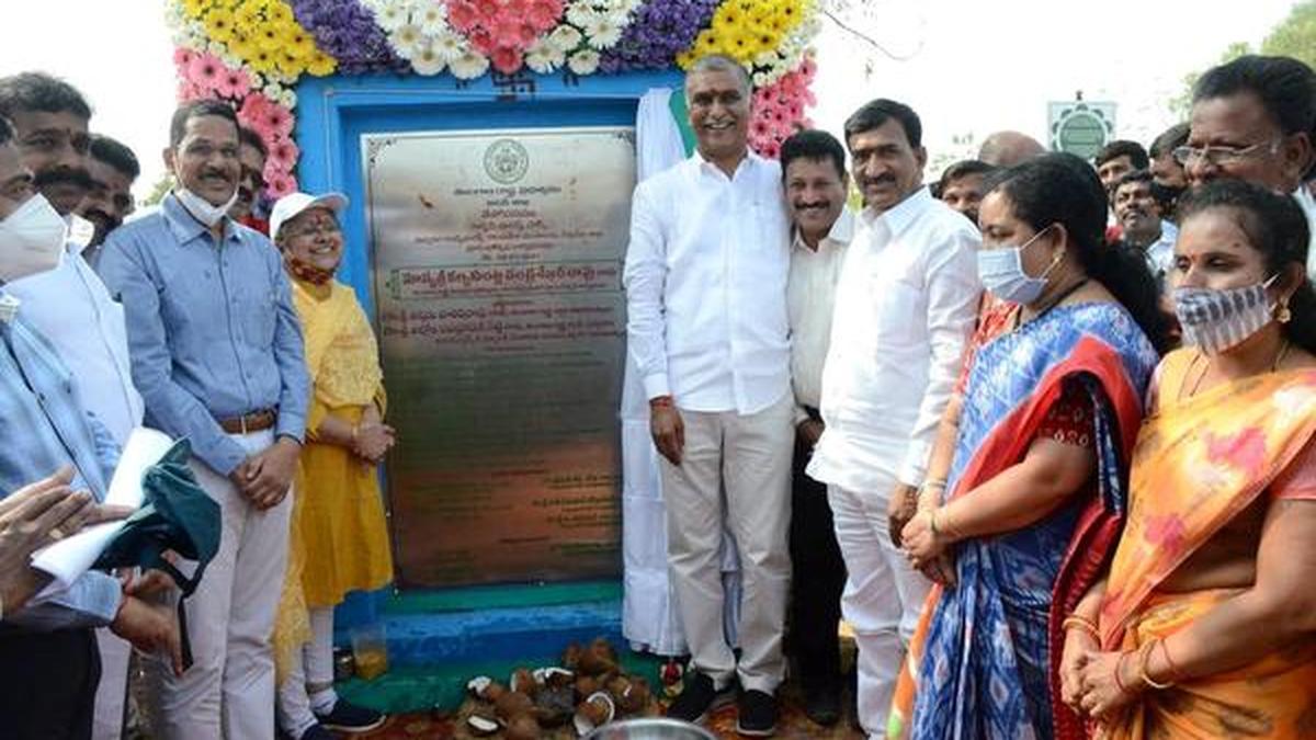 Green cover in Telangana up by 3.5, says Harish Rao The Hindu