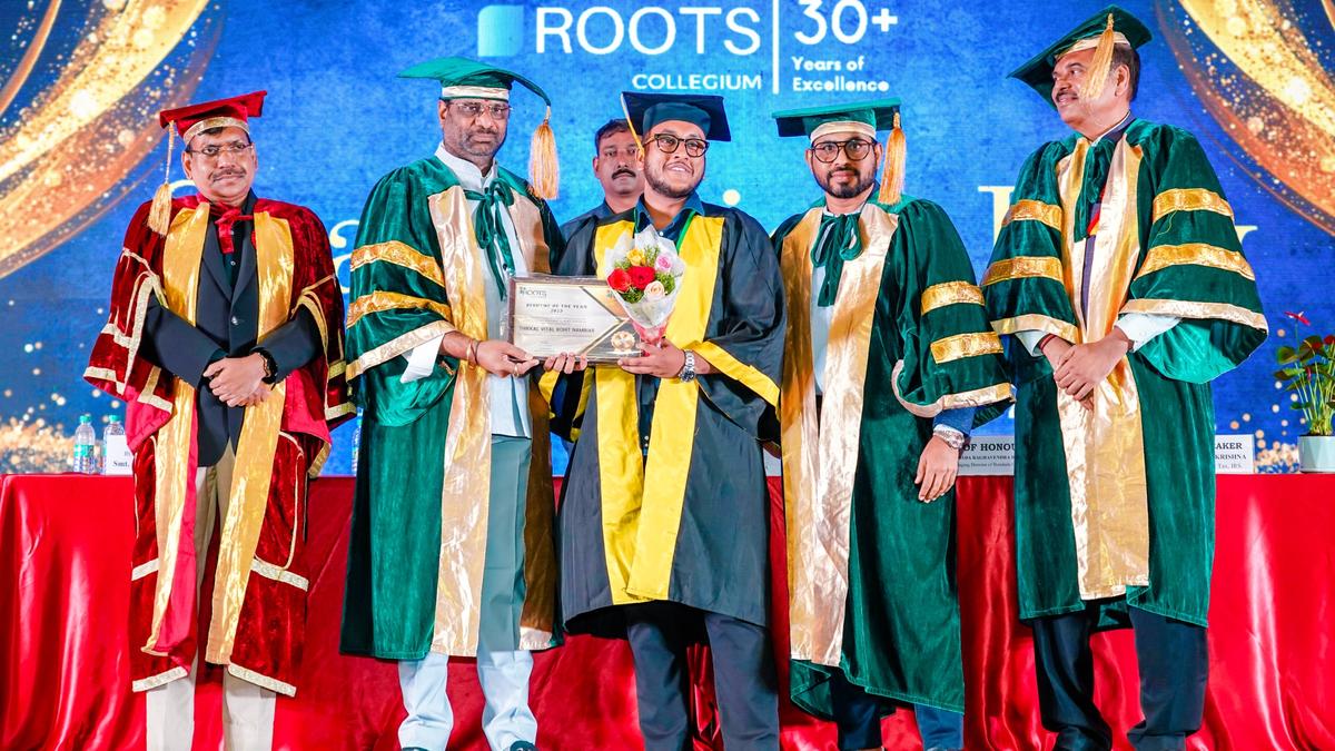 Academic achievements take centre stage at Roots Collegium’s 33rd Graduation Day