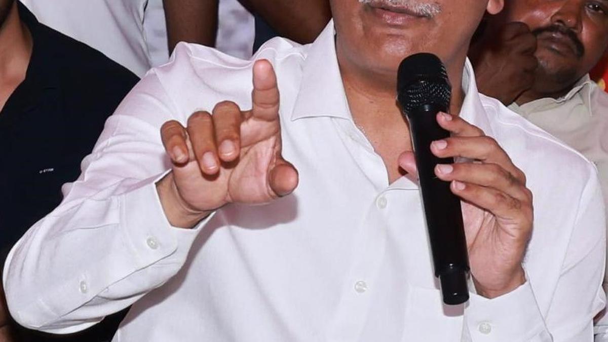 CM lowering State’s image by dubbing it ‘bankrupt’ repeatedly: Harish Rao