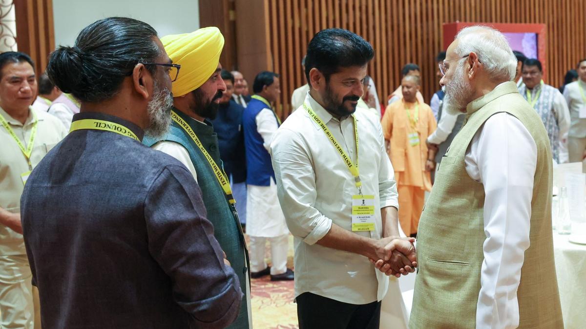 Revanth Reddy shares Telangana’s role in $30 trillion Indian economy by 2047 at NITI Aayog meeting