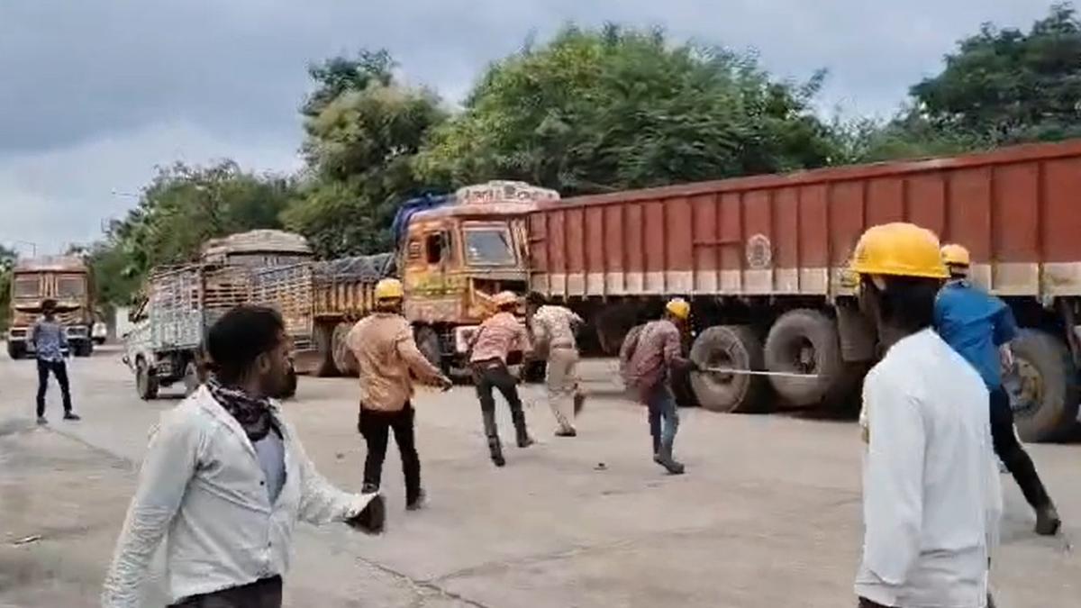 Worker’s death sparks protest and clash with police in Suryapet cement factory