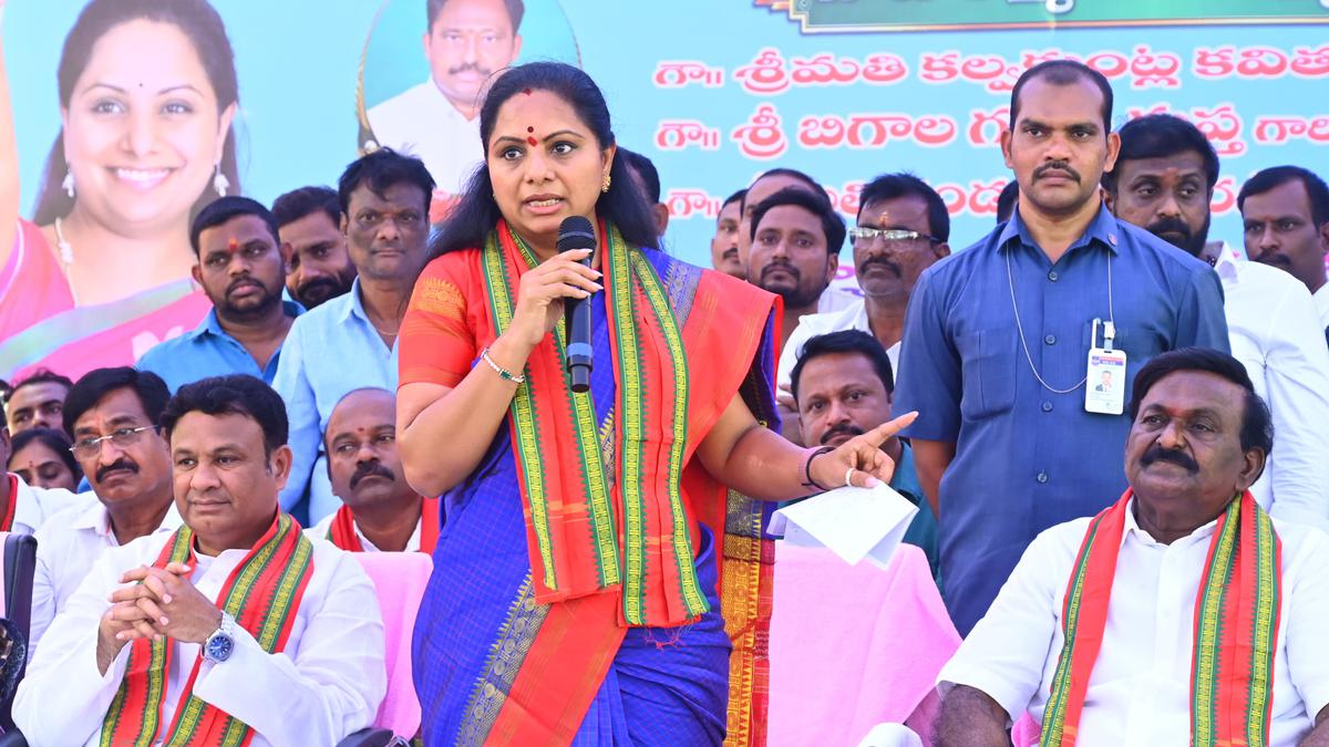Why was Congress mum on BC census all these years, asks Kavitha