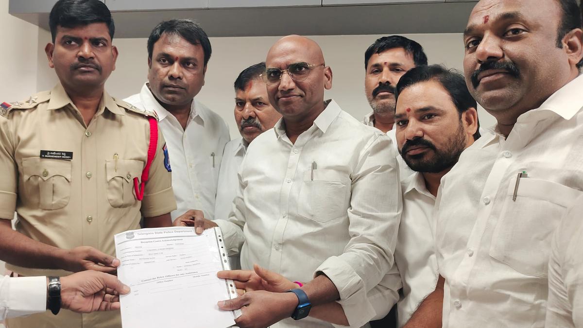 BRS leader Praveen Kumar lodges a complaint against CM or cancellation of Formula-E race