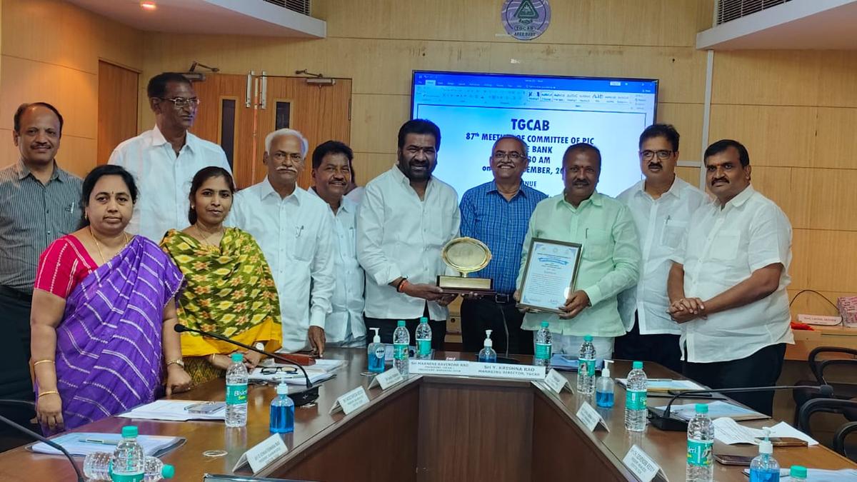 National award for TGCAB  