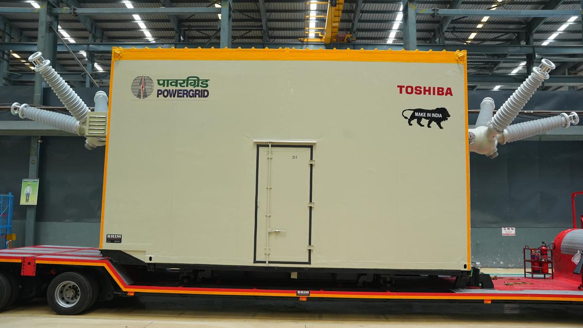 Toshiba firm TTDI delivers indigenously developed 132kV m-GIS system to POWERGRID