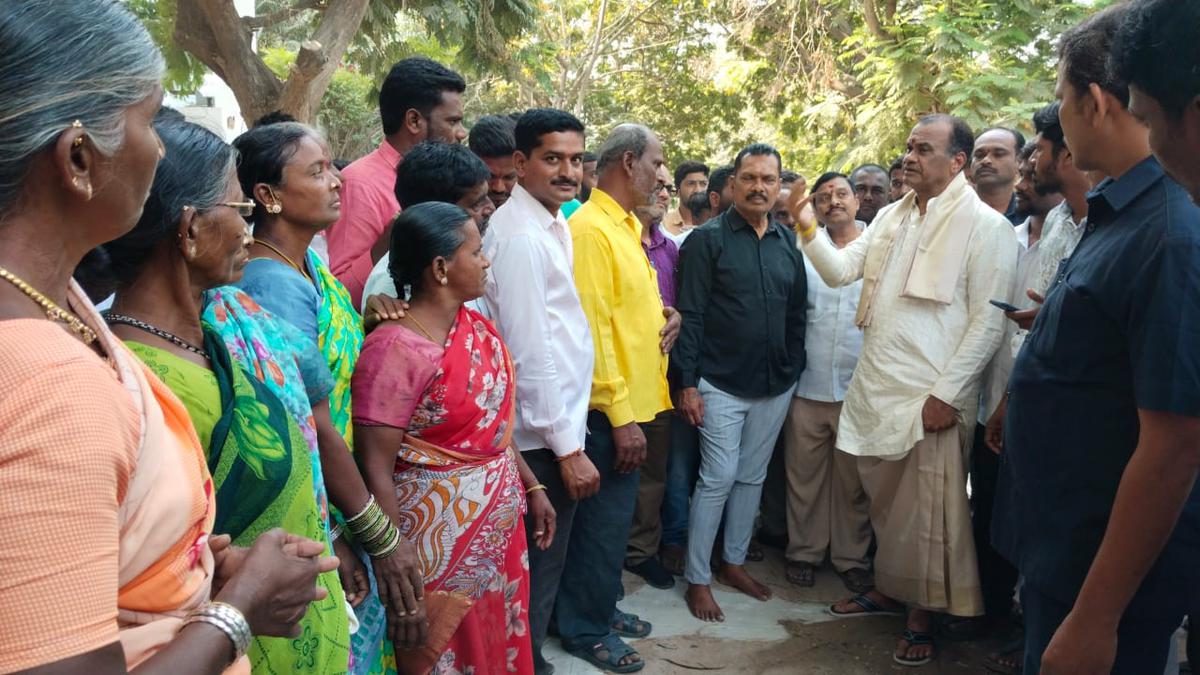 Villagers from Gajwel oppose land acquisition for Regional Ring Road, meet Minister