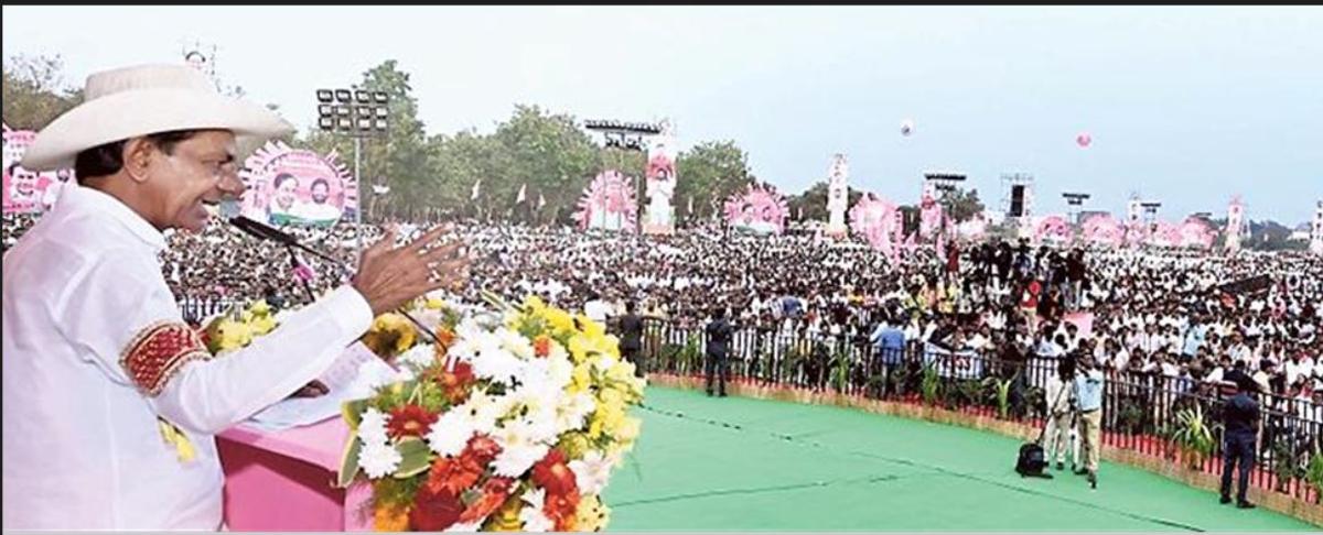 Back me in transforming lives, KCR asks people