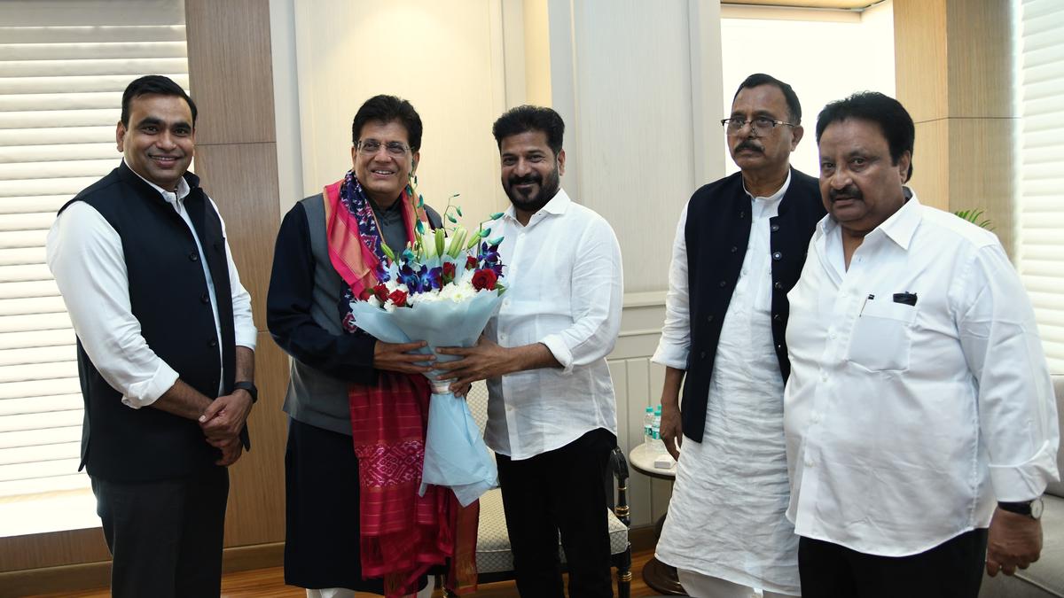Support Zaheerabad Industrial Smart City, CM appeals to Piyush Goyal