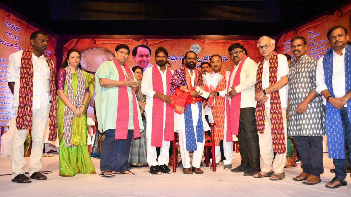 Kaloji Narayana Rao Award 2023 presented to poet Jayaraj