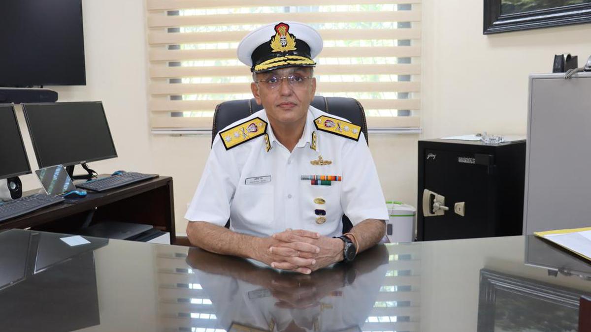 Rear Admiral Ravnish Seth takes command as new Station Commander Navy (Hyderabad)