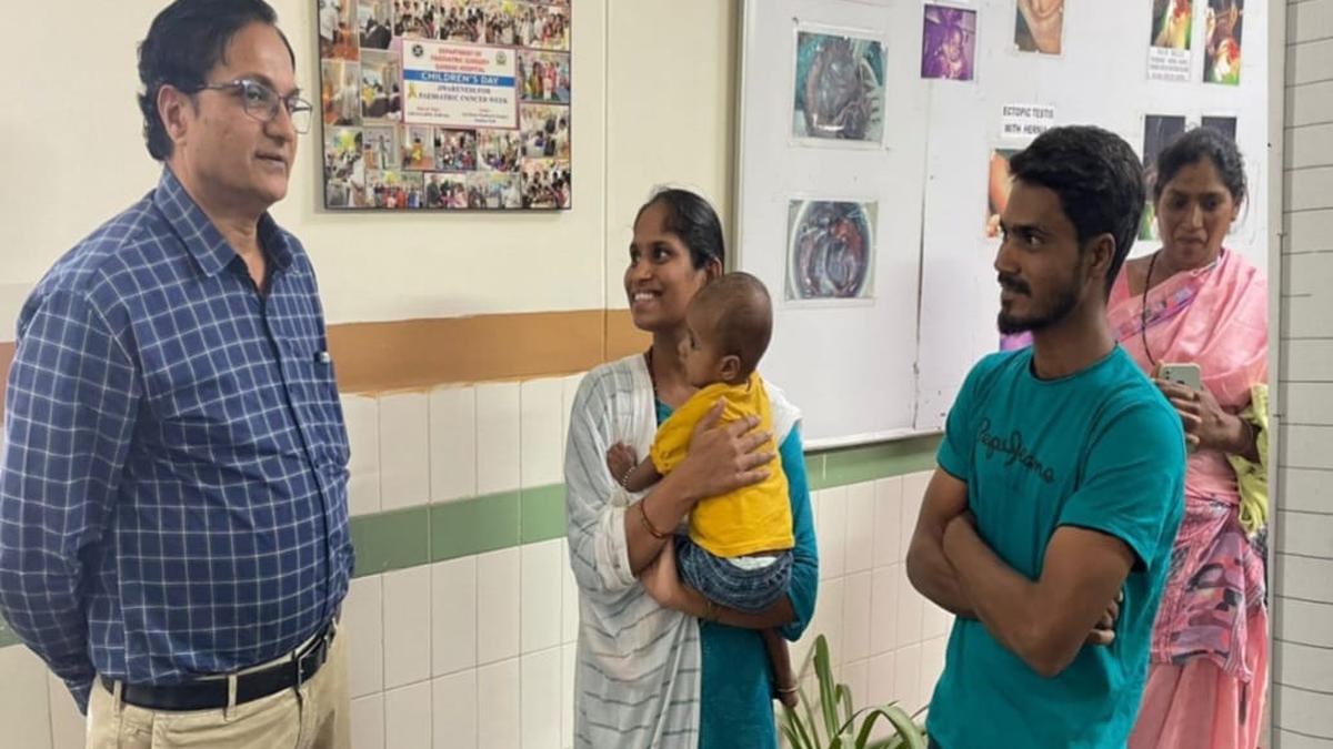 ‘Once in a paediatrician’s lifetime’: Rare surgery performed on 9-month-old at Gandhi Hospital