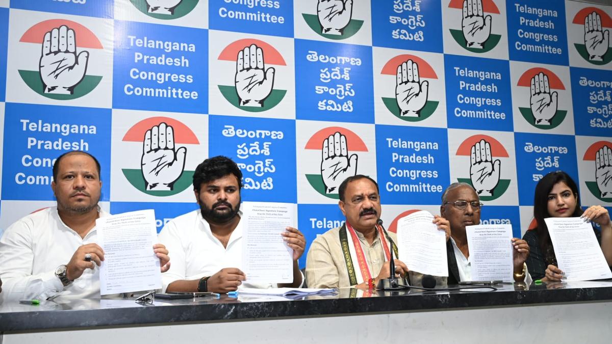 TPCC chief urges Youth Congress to take up ‘Vote Chori campaign’ aggressively