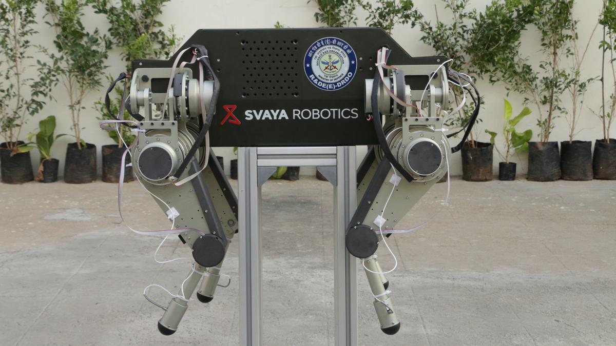 Hyderabad firm with DRDO labs develops India’s first quadruped robot and exo-skeleton