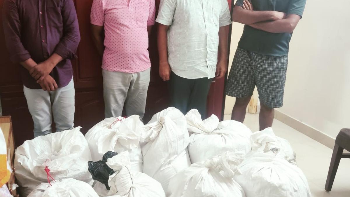 Four nabbed with ₹72 crore worth of ephedrine in major drug manufacturing racket